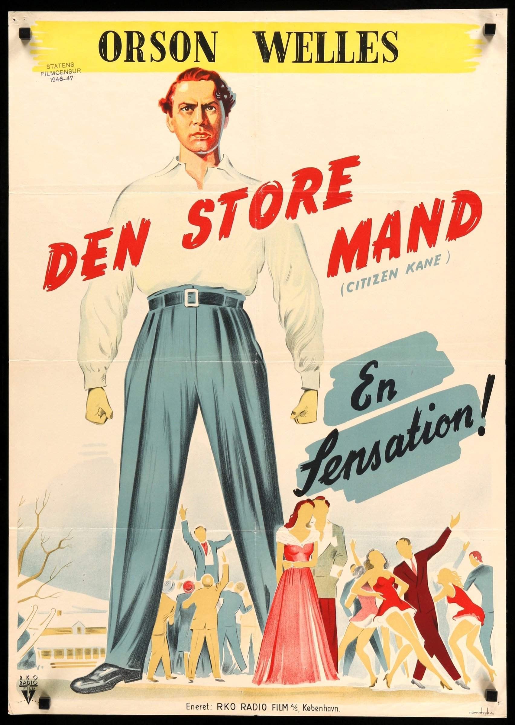 Citizen Kane (1941) original movie poster for sale at Originalfilmart