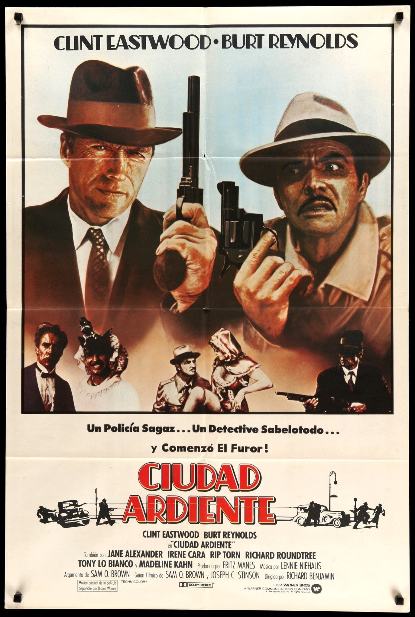 City Heat (1984) original movie poster for sale at Originalfilmart