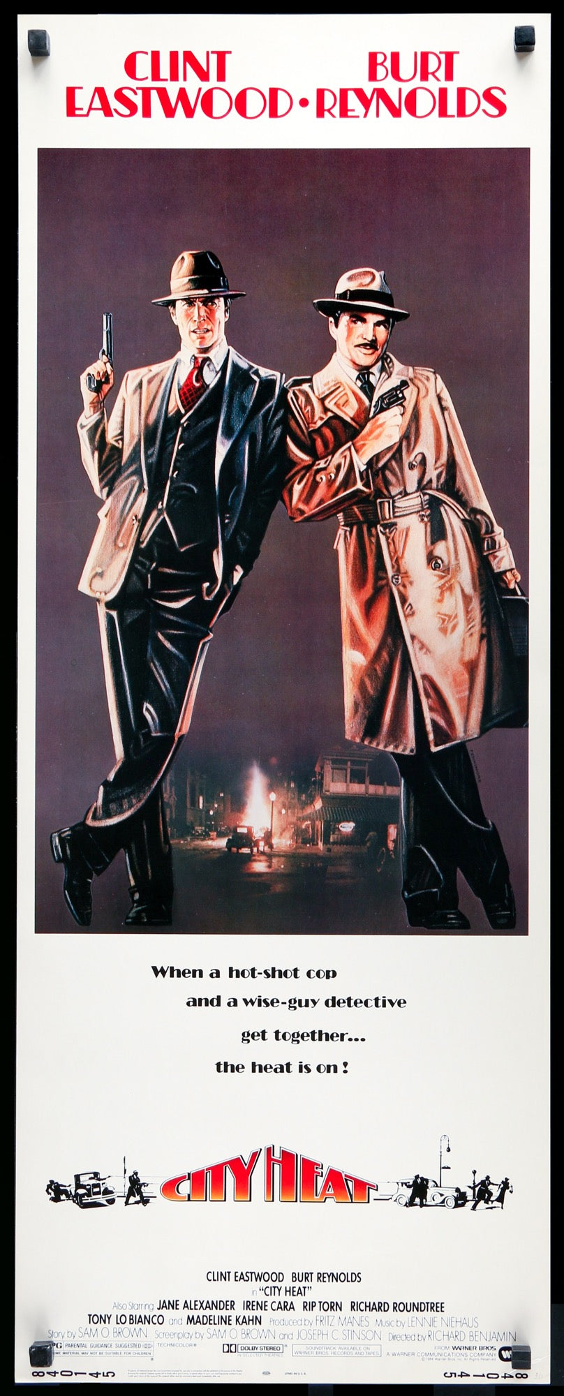 City Heat (1984) original movie poster for sale at Originalfilmart
