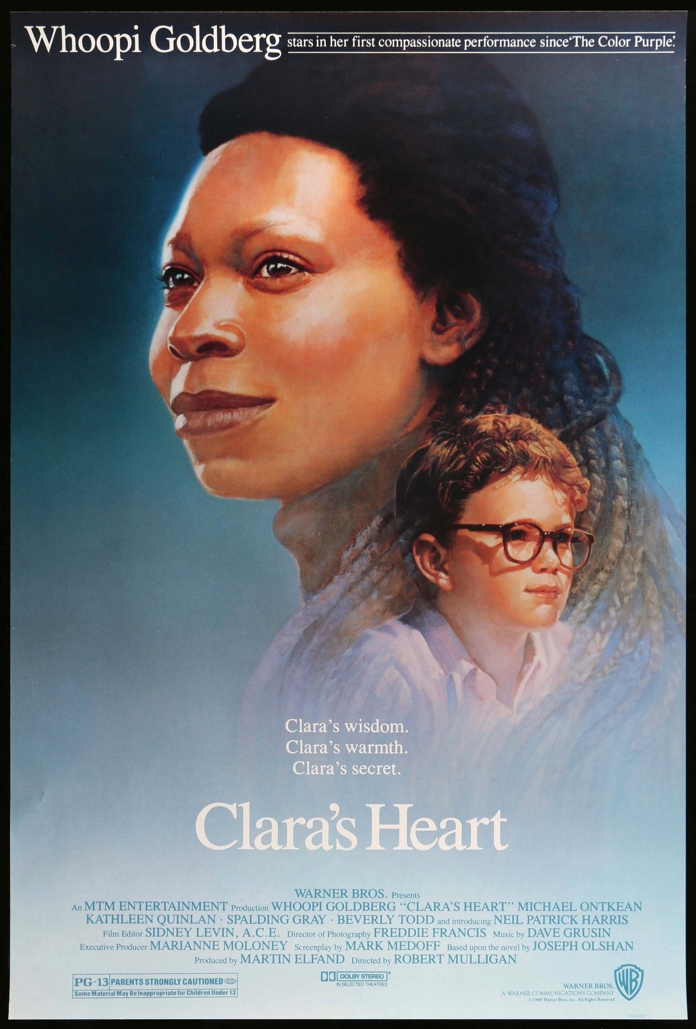 Clara's Heart (1988) original movie poster for sale at Originalfilmart