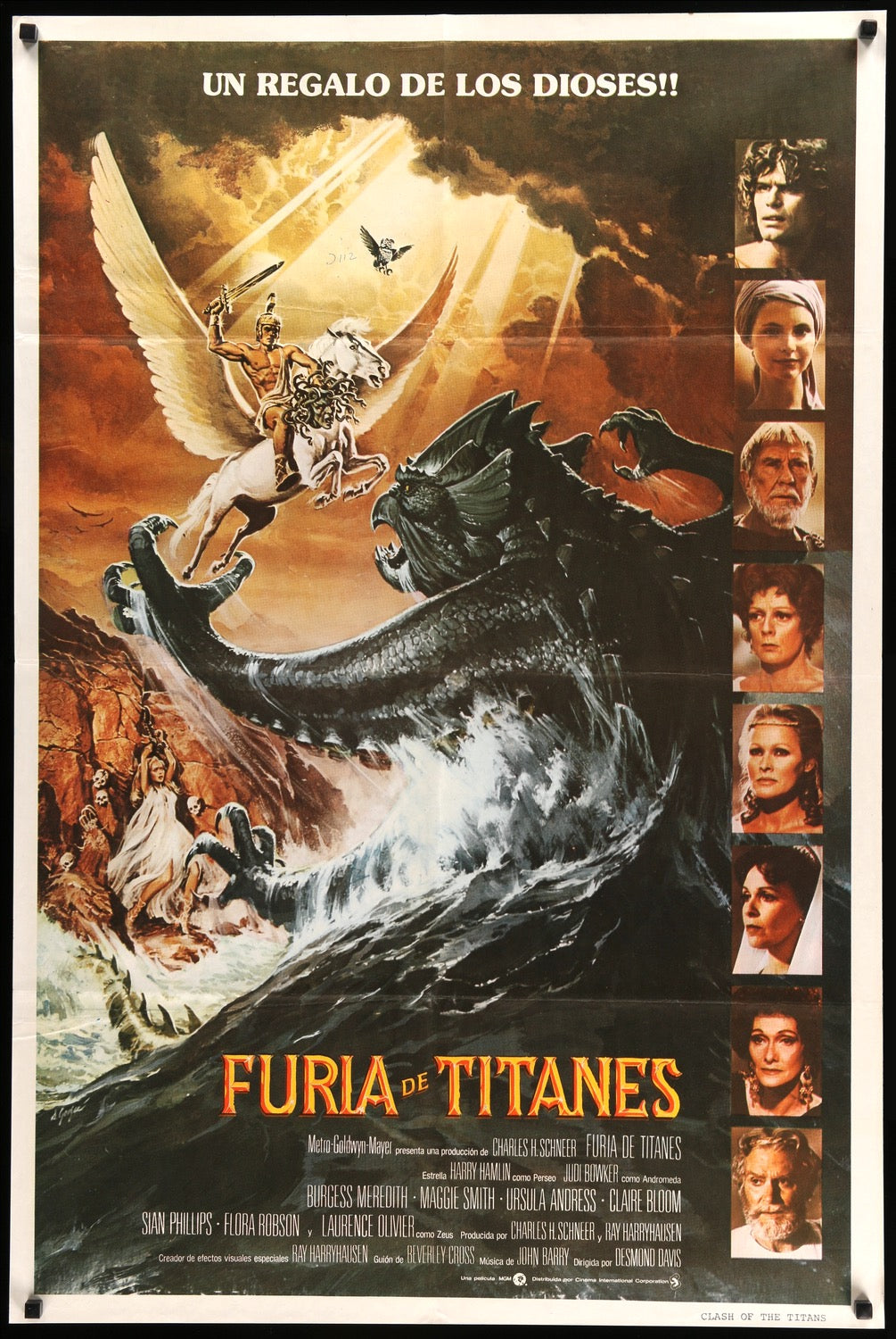 Clash of the Titans (1981) original movie poster for sale at Originalfilmart