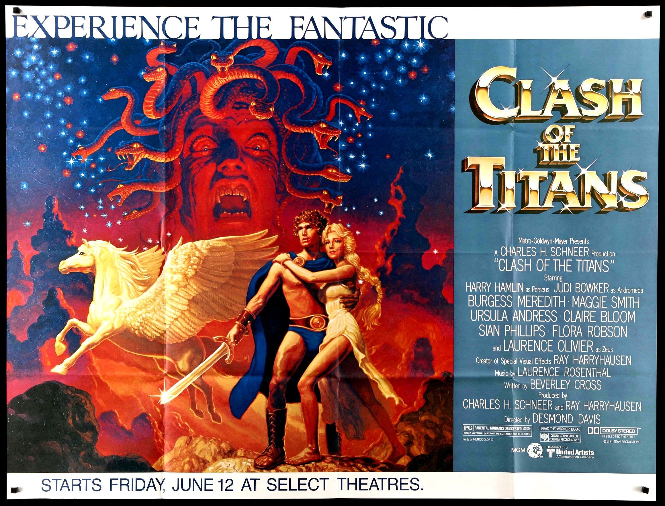 Clash of the Titans (1981) original movie poster for sale at Originalfilmart