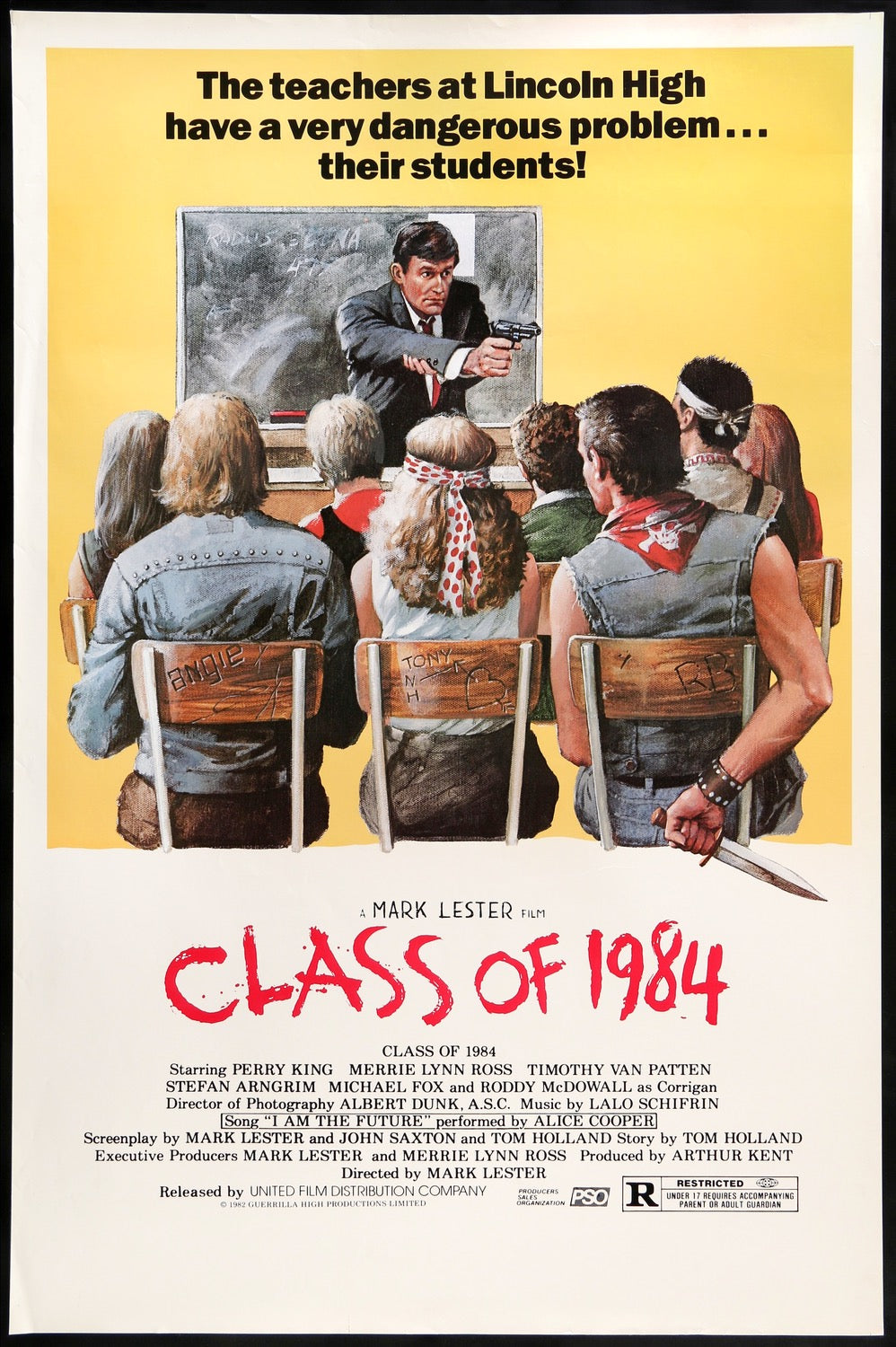 Class of 1984 (1982) original movie poster for sale at Originalfilmart