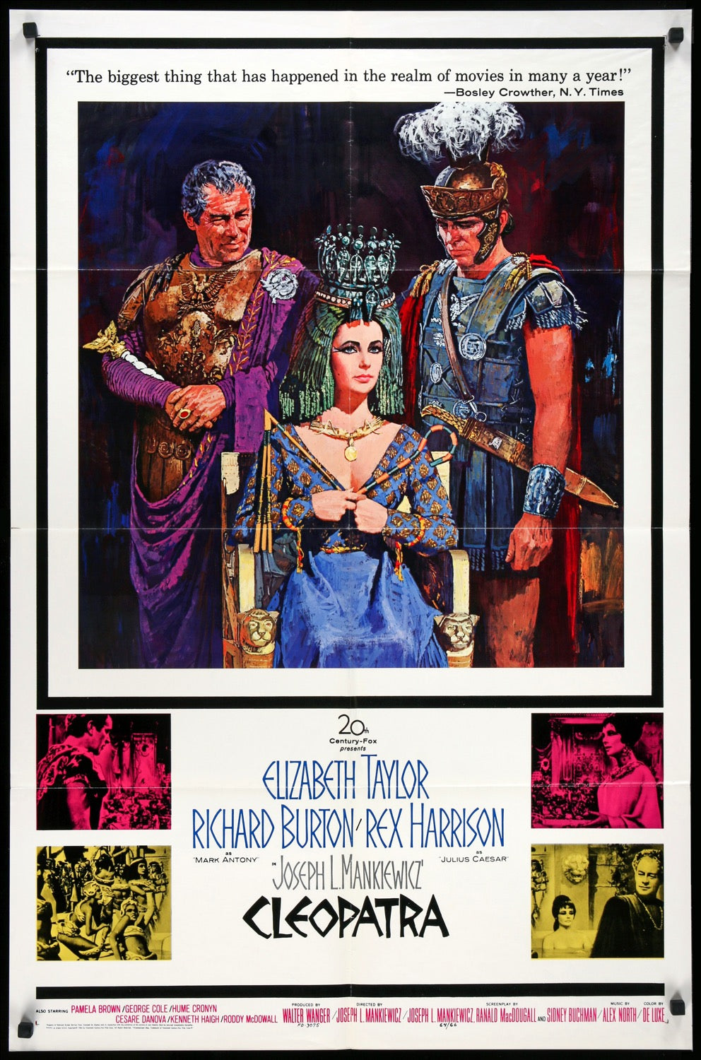 Cleopatra (1963) original movie poster for sale at Originalfilmart