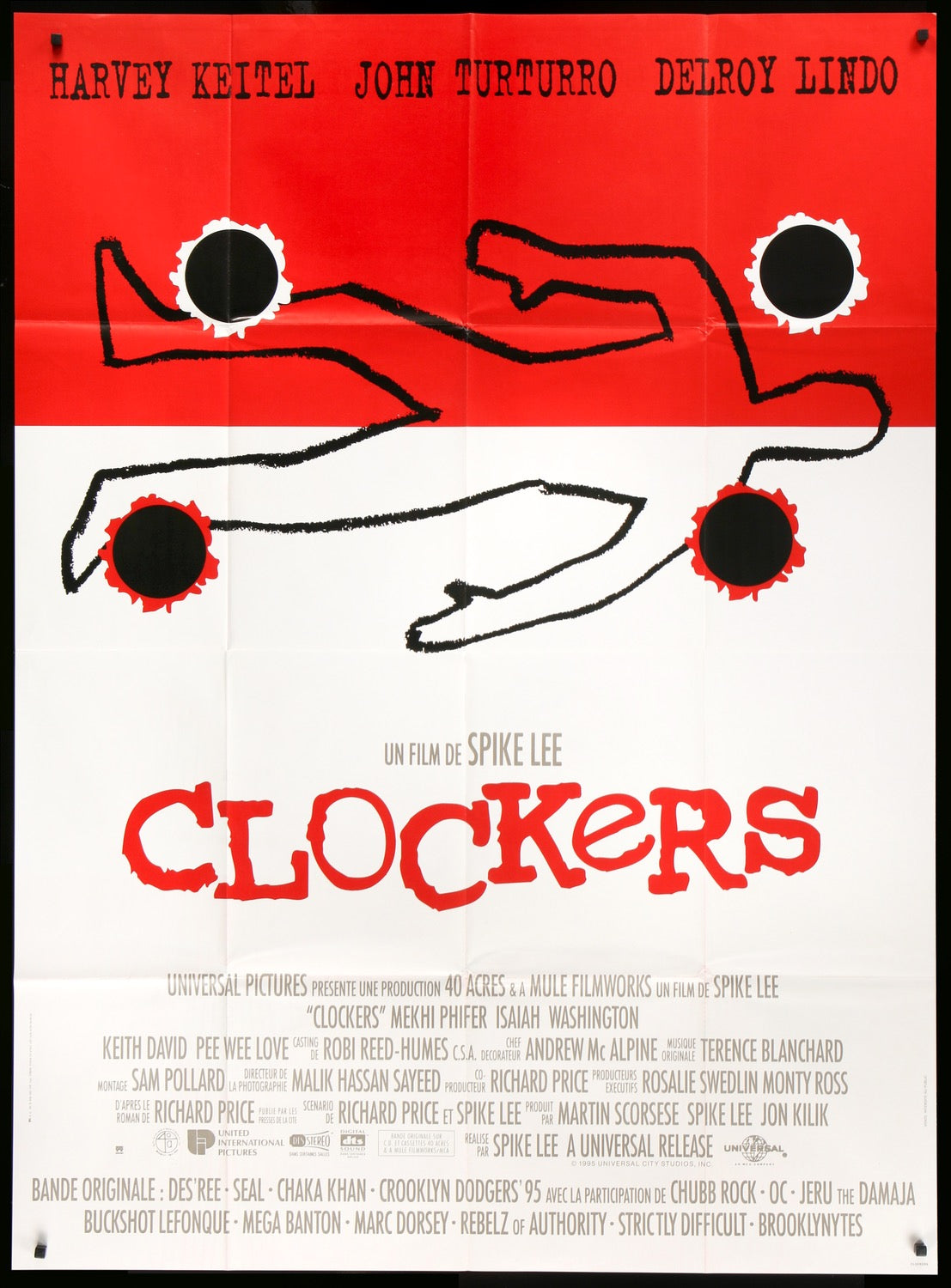 Clockers (1995) original movie poster for sale at Originalfilmart