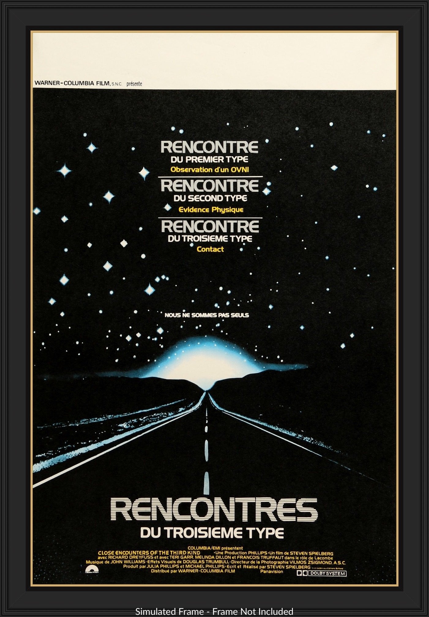 Close Encounters of the Third Kind (1977) original movie poster for sale at Originalfilmart