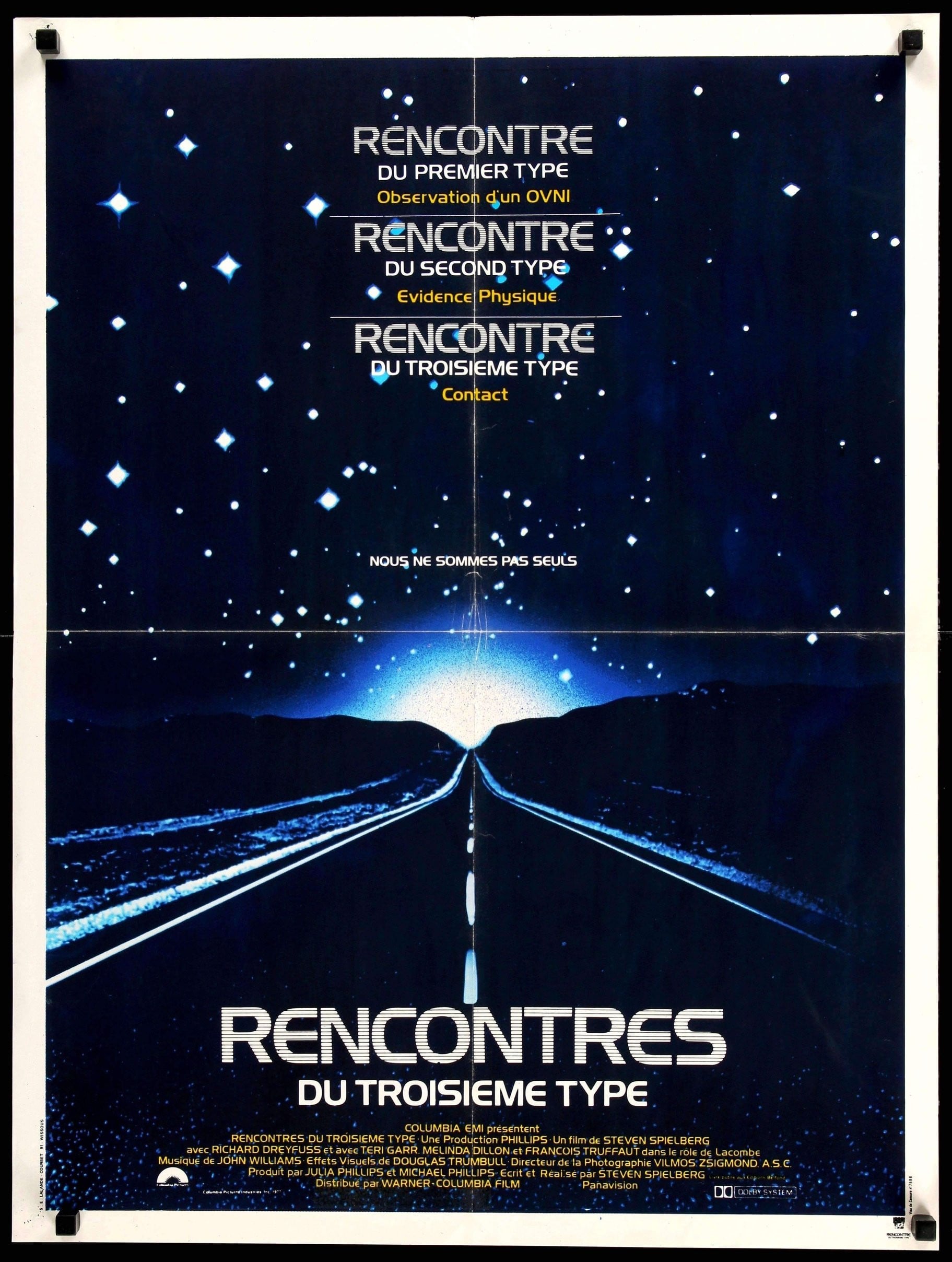 Close Encounters of the Third Kind (1977) original movie poster for sale at Originalfilmart