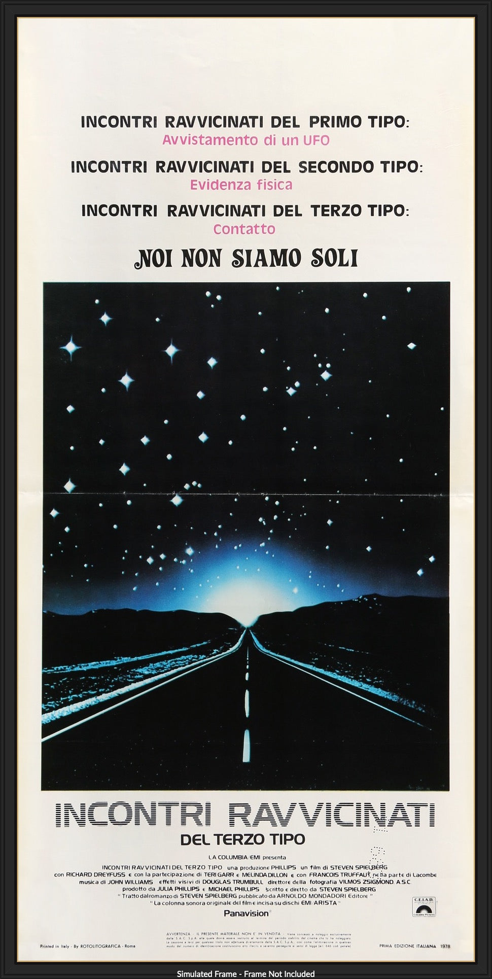 Close Encounters of the Third Kind (1977) original movie poster for sale at Originalfilmart