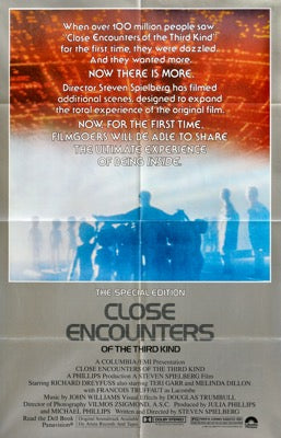 Close Encounters of the Third Kind (1977) original movie poster for sale at Originalfilmart