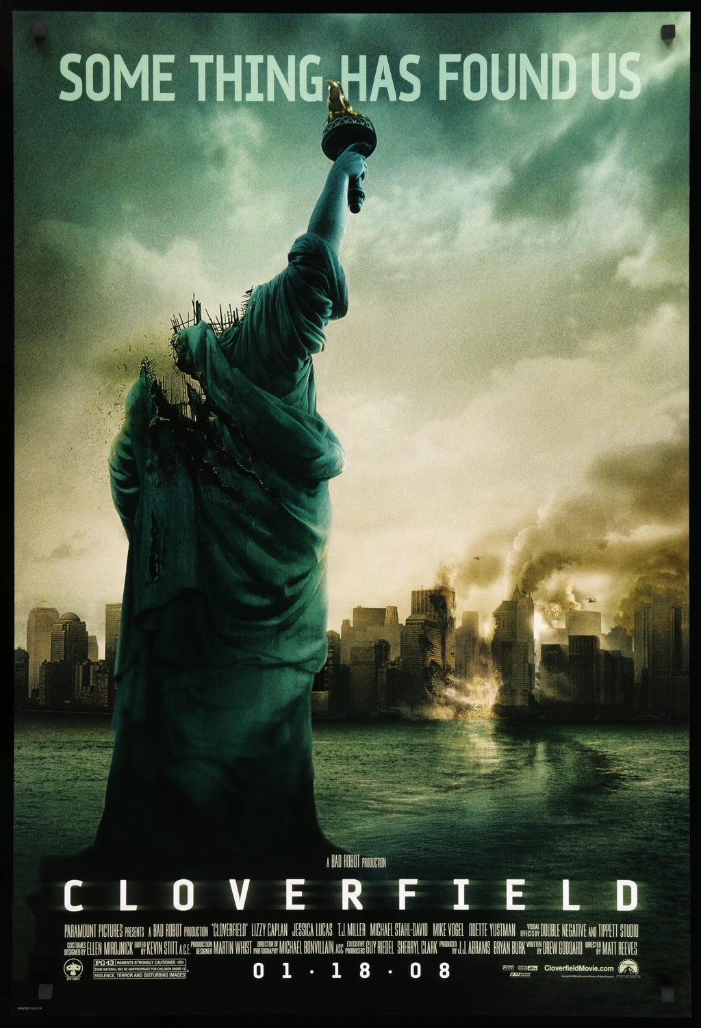 Cloverfield (2008) original movie poster for sale at Originalfilmart