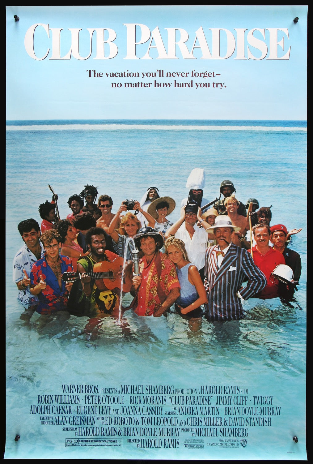 Club Paradise (1986) original movie poster for sale at Originalfilmart