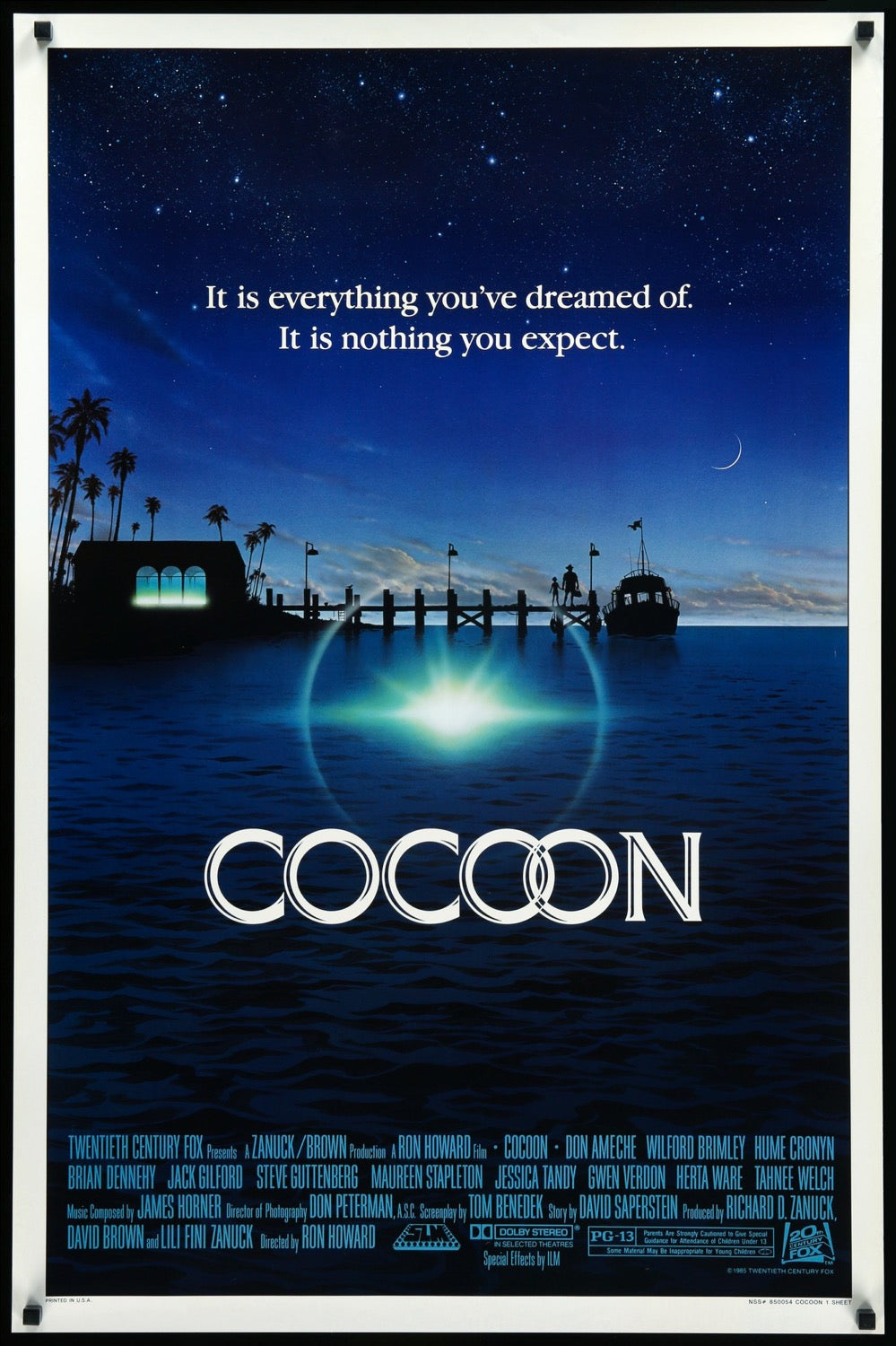 Cocoon (1985) original movie poster for sale at Originalfilmart