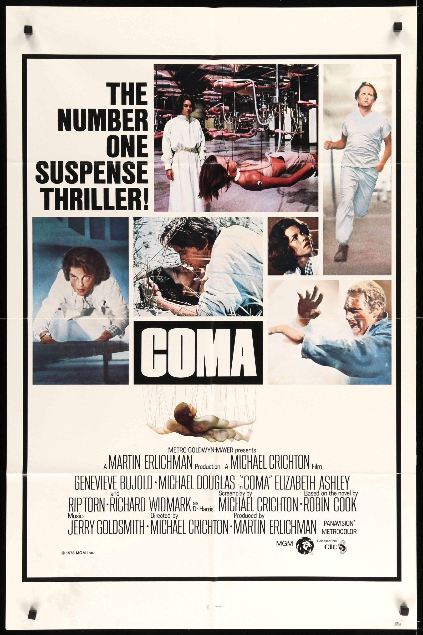 Coma (1978) original movie poster for sale at Originalfilmart