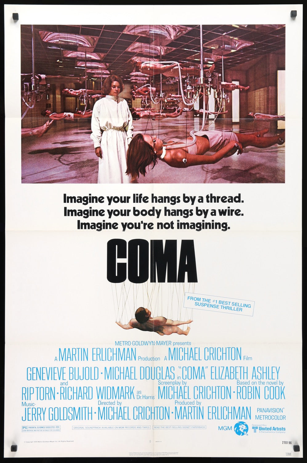 Coma (1978) original movie poster for sale at Originalfilmart