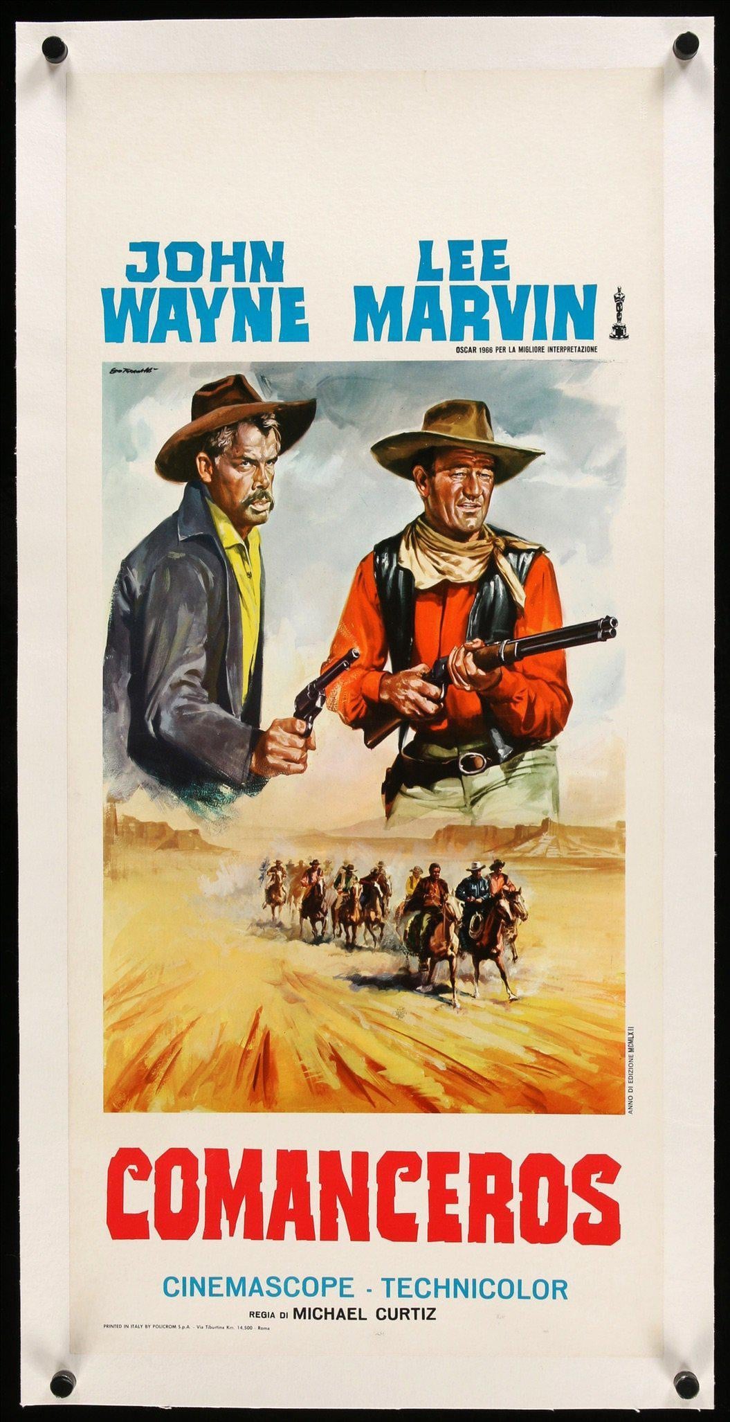 Comancheros (1961) original movie poster for sale at Originalfilmart