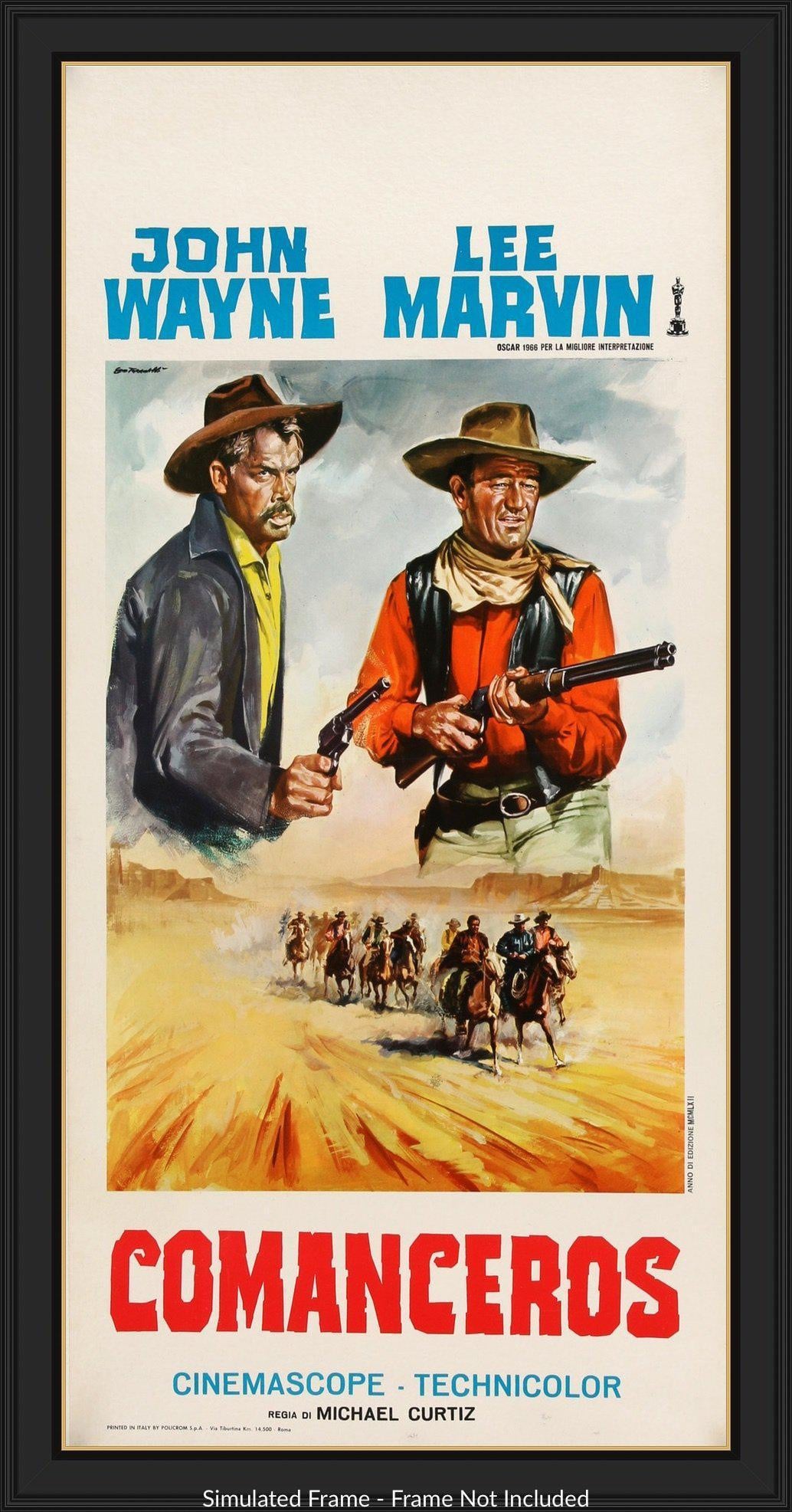 Comancheros (1961) original movie poster for sale at Originalfilmart