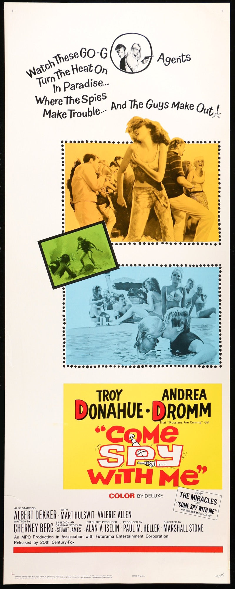 Come Spy with Me (1967) original movie poster for sale at Originalfilmart