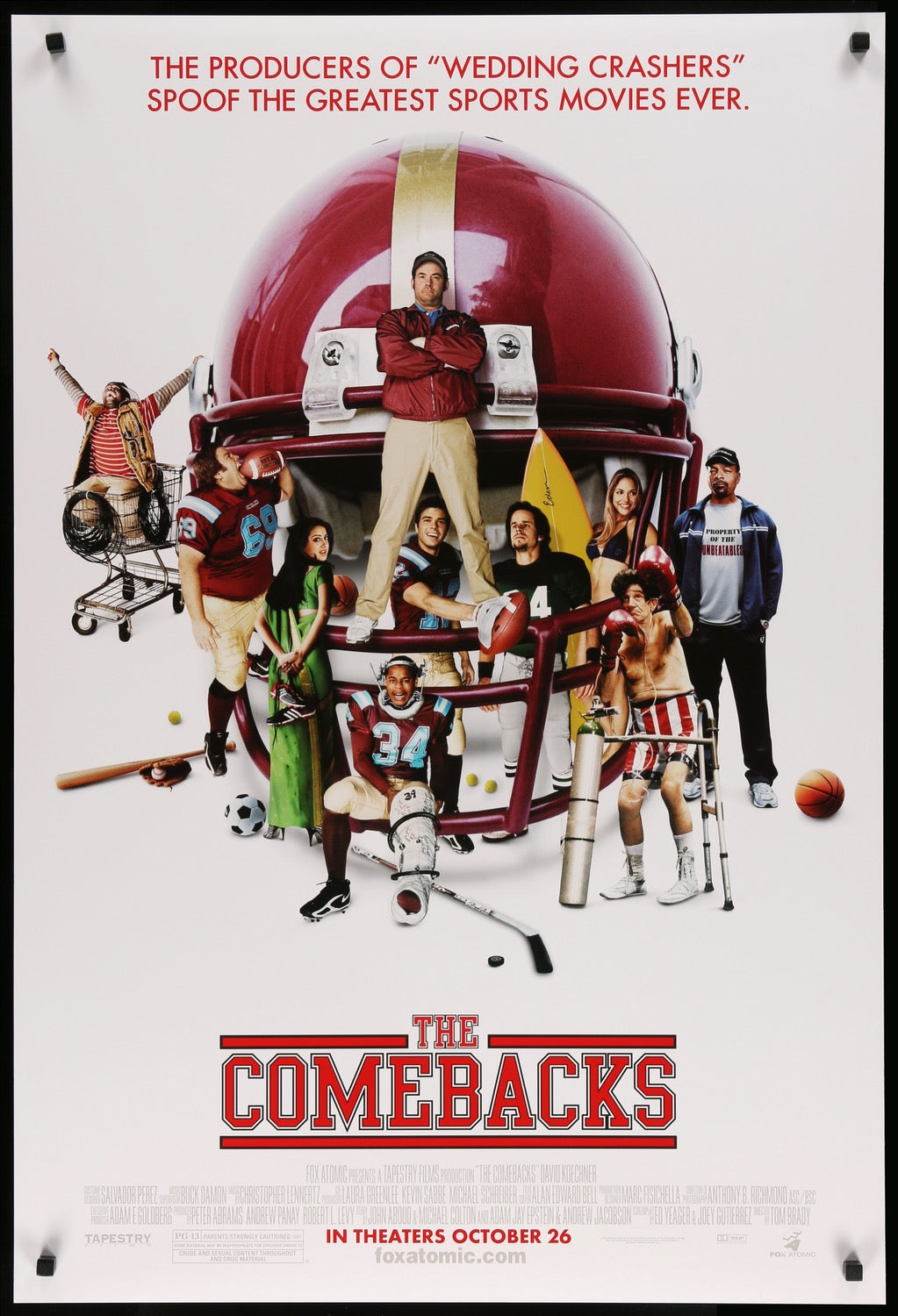 Comebacks (2007) original movie poster for sale at Originalfilmart