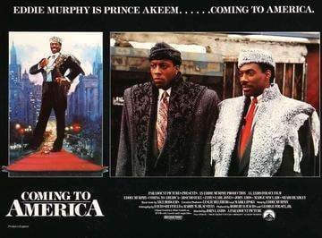 Coming to America (1988) original movie poster for sale at Originalfilmart