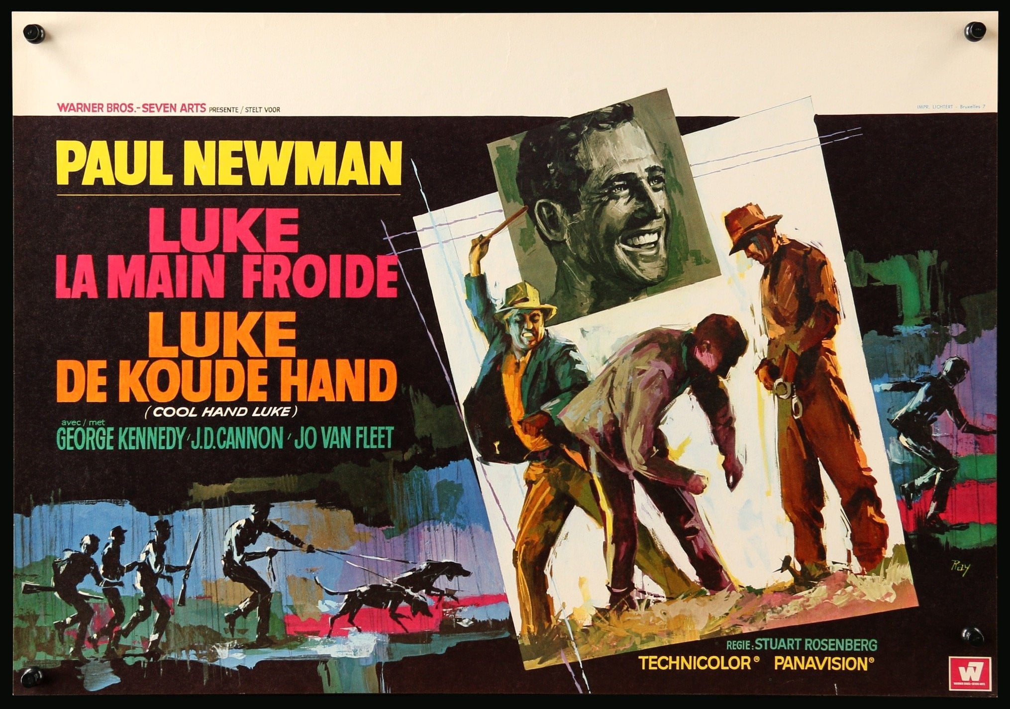 Cool Hand Luke (1967) original movie poster for sale at Originalfilmart