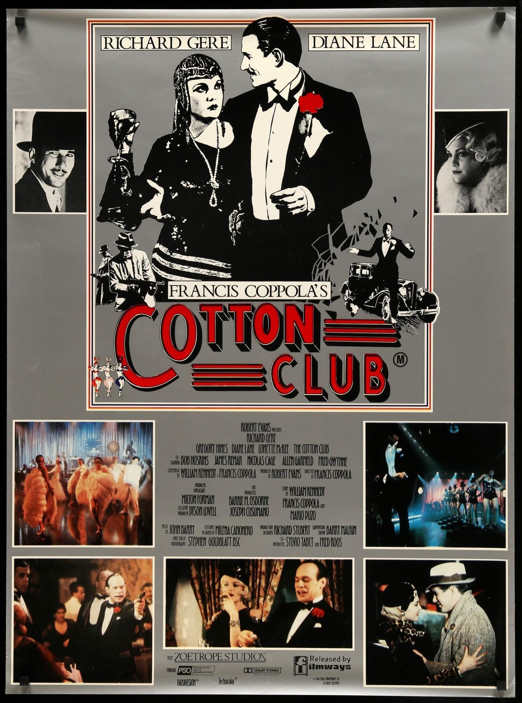 Cotton Club (1984) original movie poster for sale at Originalfilmart