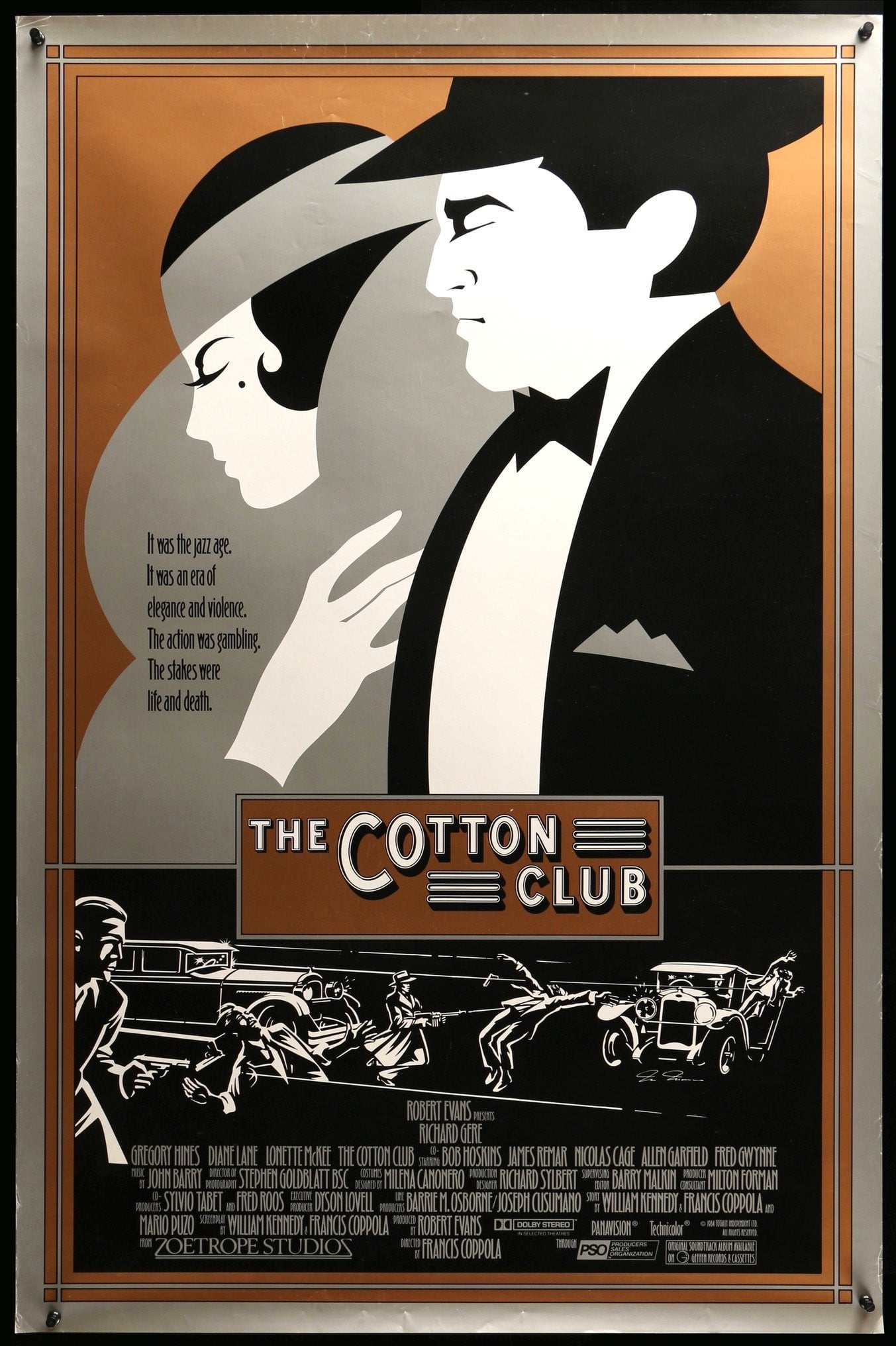 Cotton Club (1984) original movie poster for sale at Originalfilmart