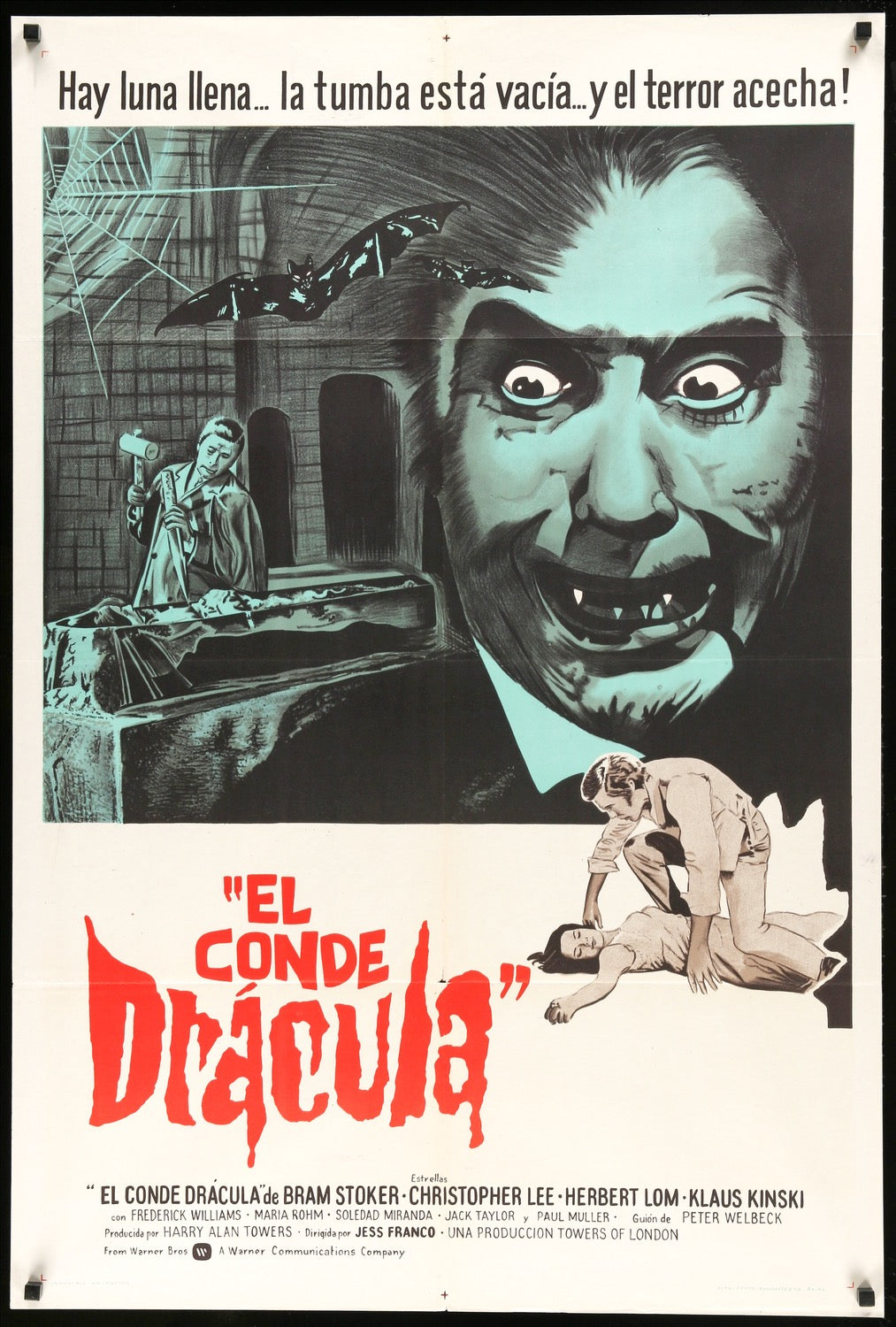 Count Dracula (1970) original movie poster for sale at Originalfilmart
