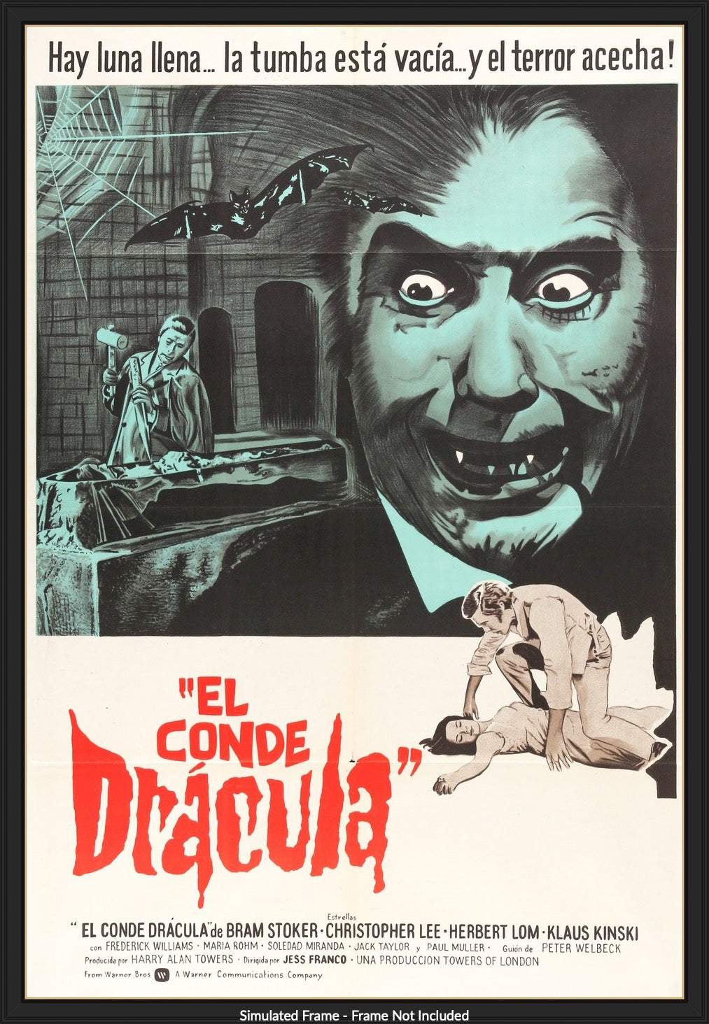 Count Dracula (1970) original movie poster for sale at Originalfilmart
