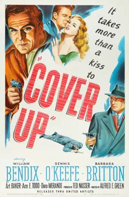 Cover Up (1949) original movie poster for sale at Originalfilmart