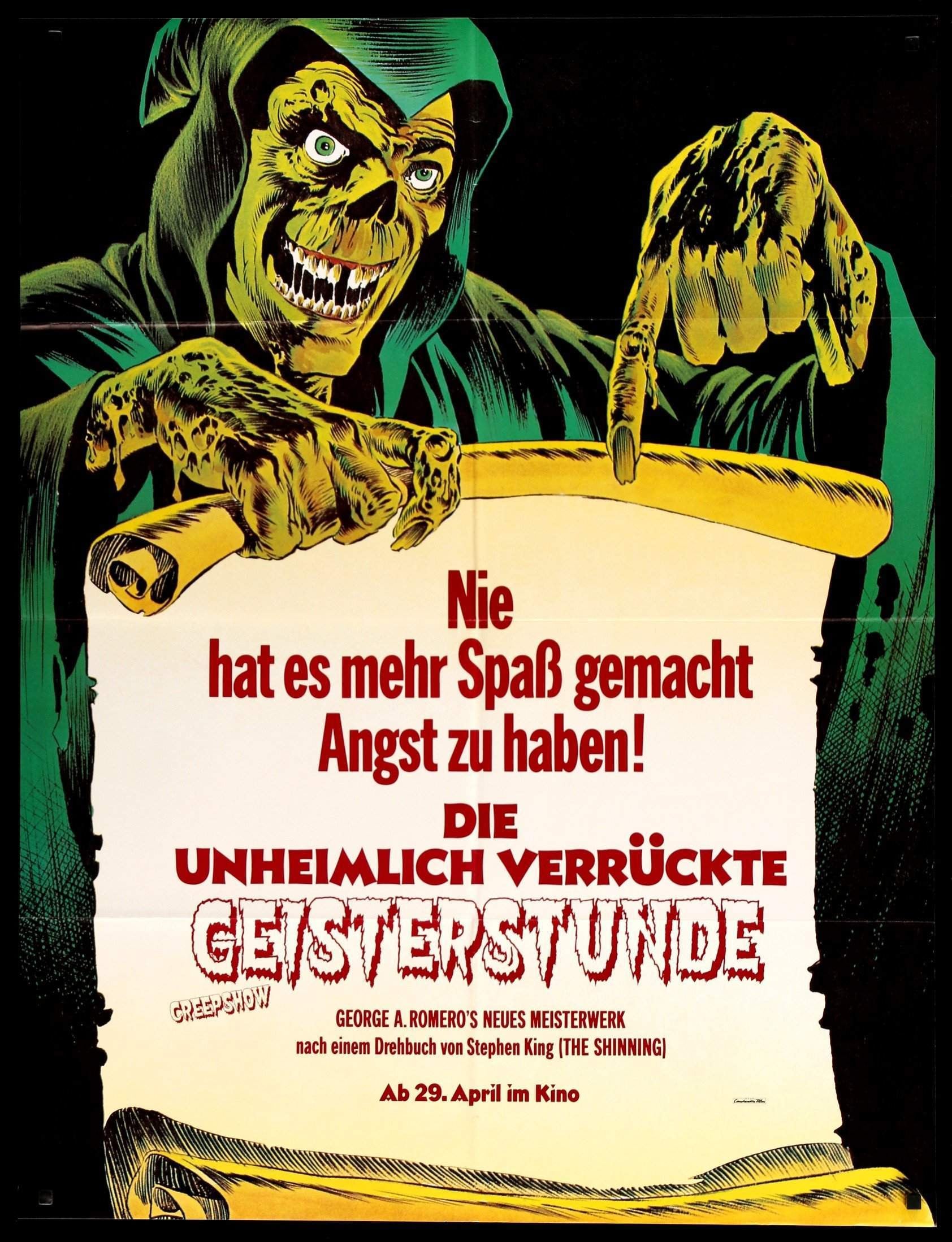 Creepshow (1982) original movie poster for sale at Originalfilmart