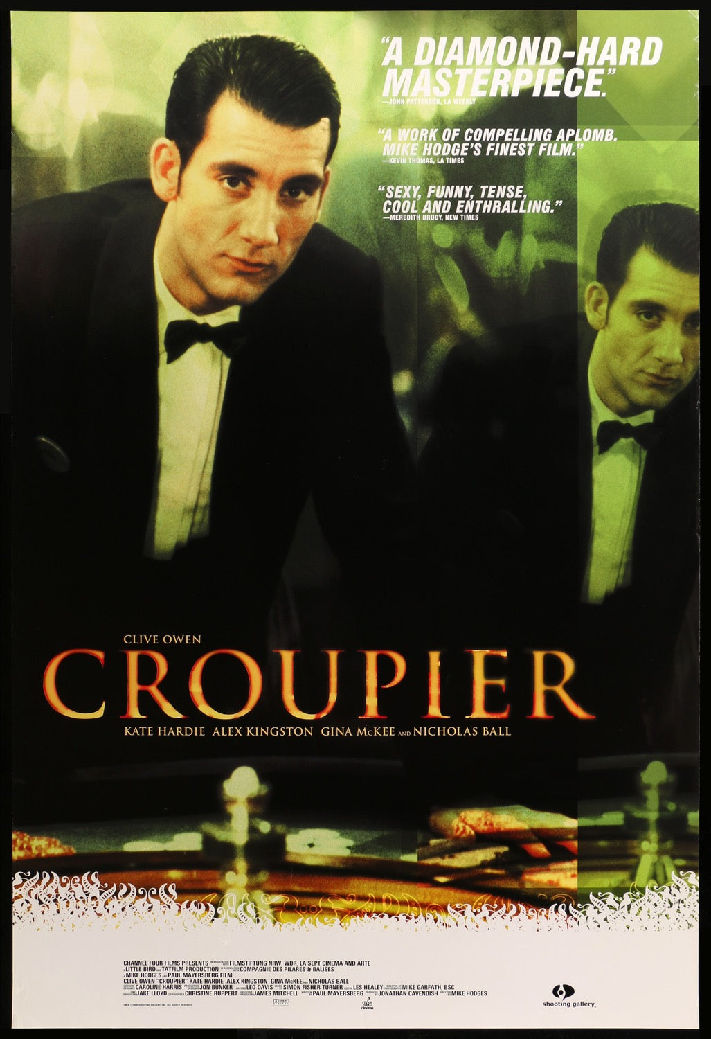 Croupier (1998) original movie poster for sale at Originalfilmart