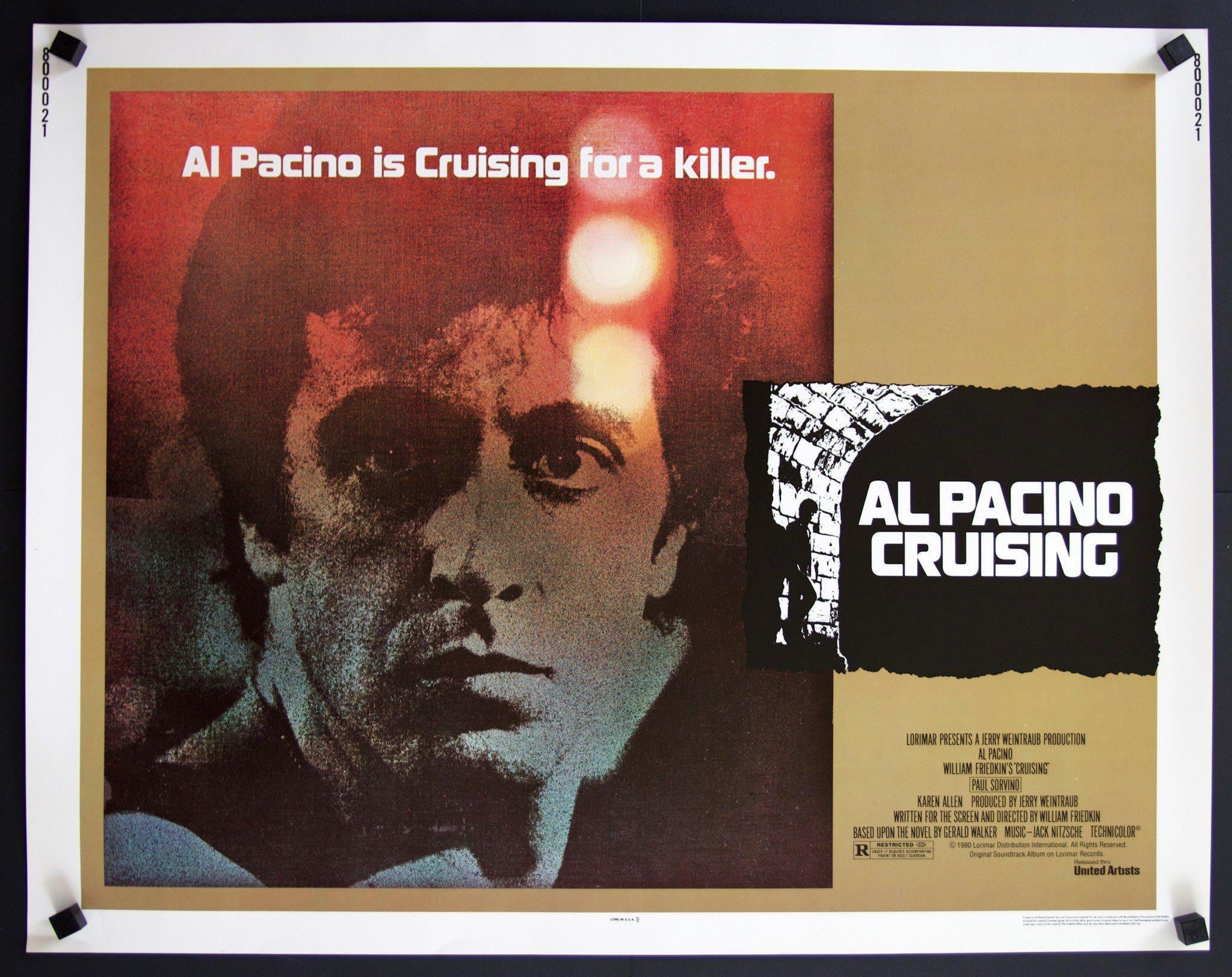 Cruising (1980) original movie poster for sale at Originalfilmart