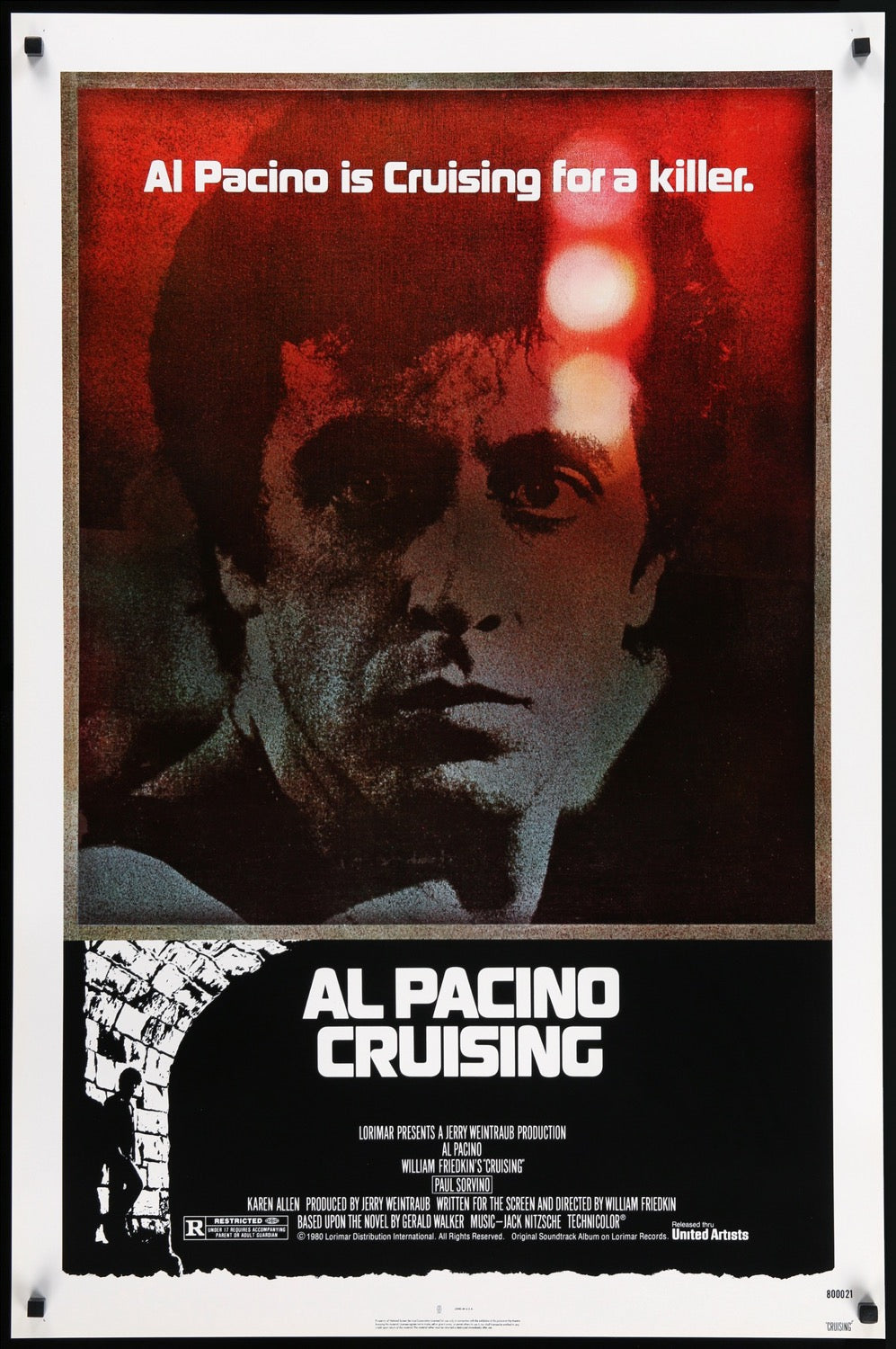 Cruising (1980) original movie poster for sale at Originalfilmart