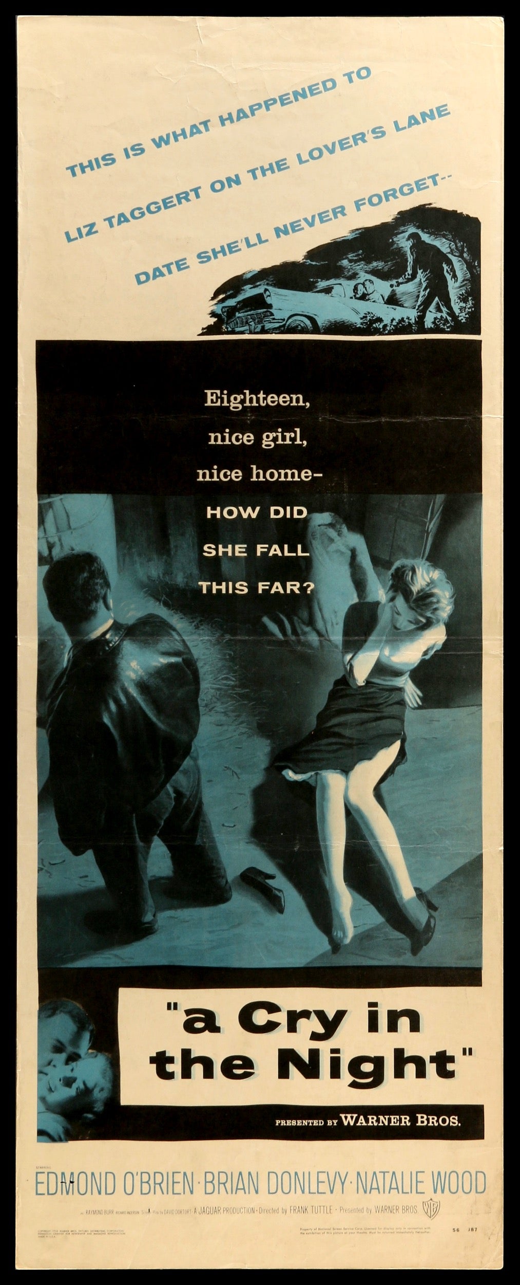 Cry in the Night (1956) original movie poster for sale at Originalfilmart