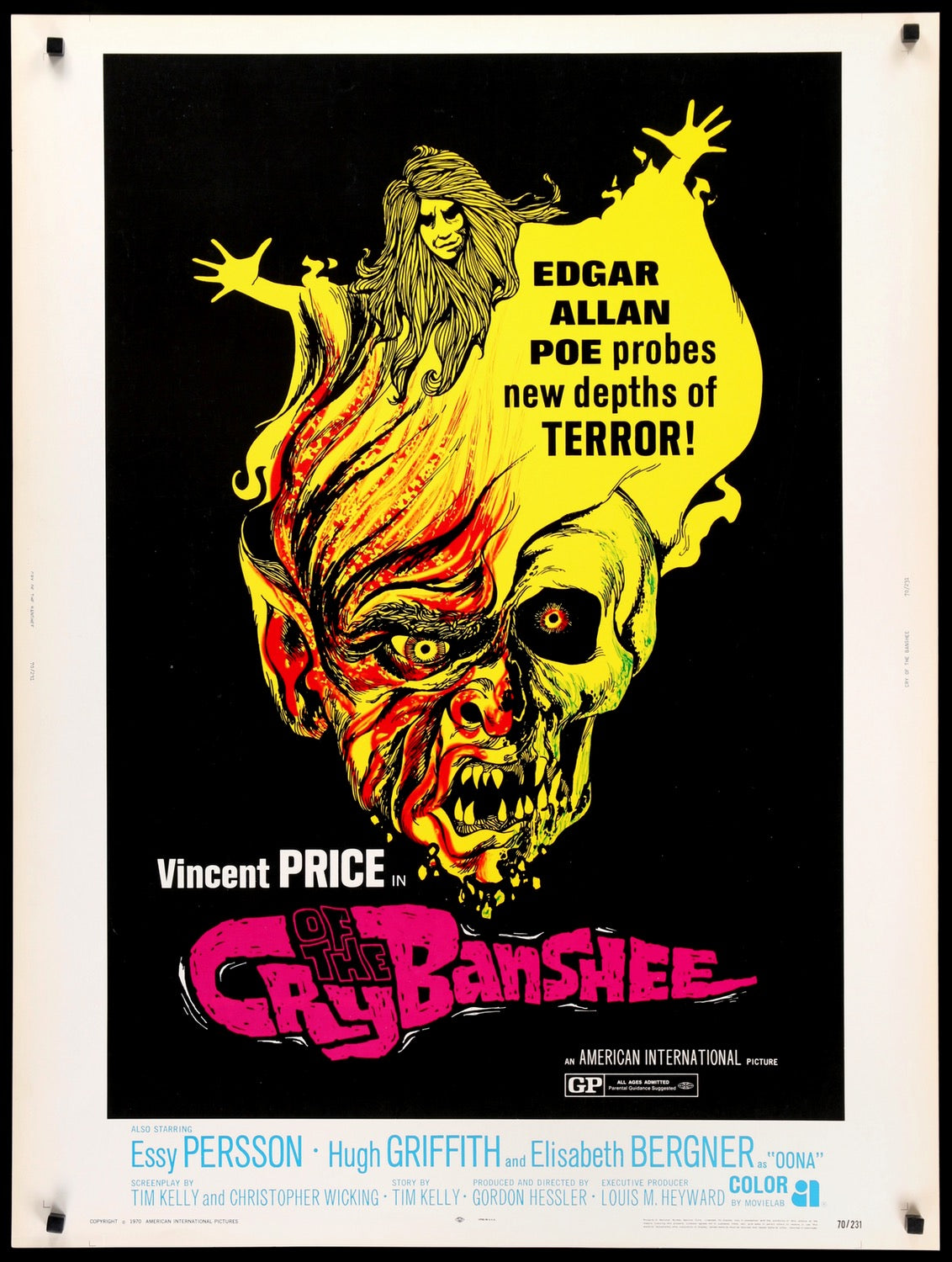 Cry of the Banshee (1970) original movie poster for sale at Originalfilmart