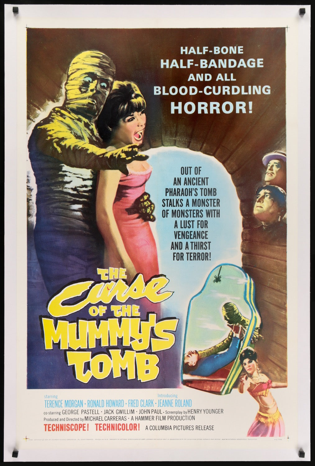 Curse of the Mummy's Tomb (1964) original movie poster for sale at Originalfilmart