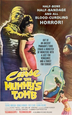 Curse of the Mummy's Tomb (1964) original movie poster for sale at Originalfilmart