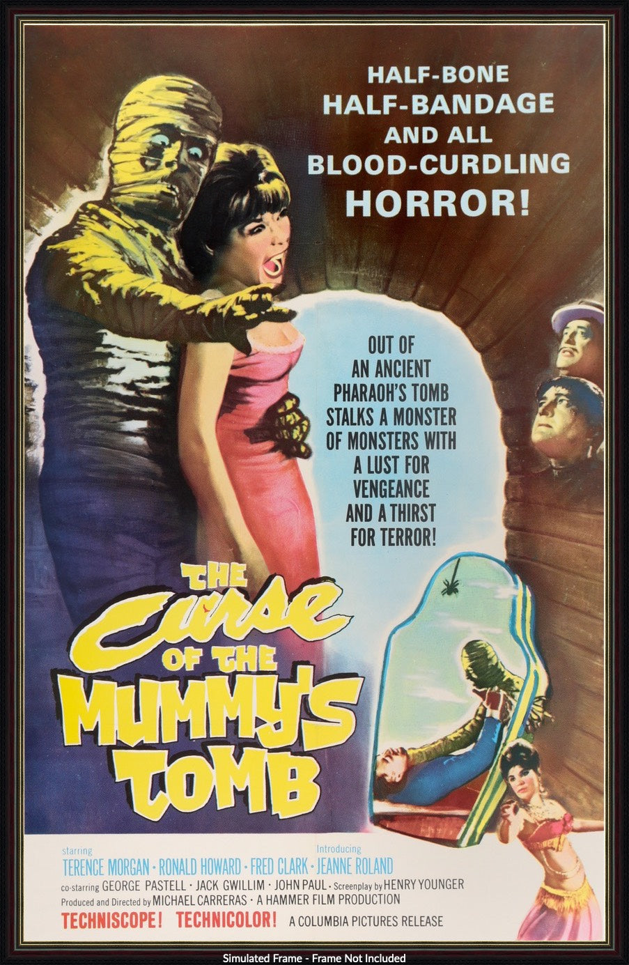 Curse of the Mummy's Tomb (1964) original movie poster for sale at Originalfilmart