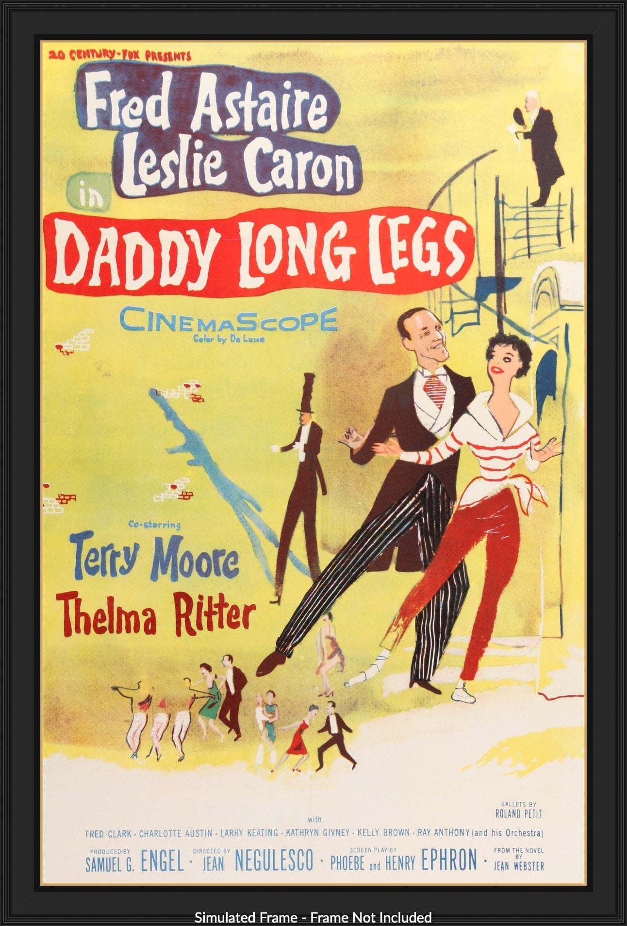 Daddy Long Legs (1955) original movie poster for sale at Originalfilmart