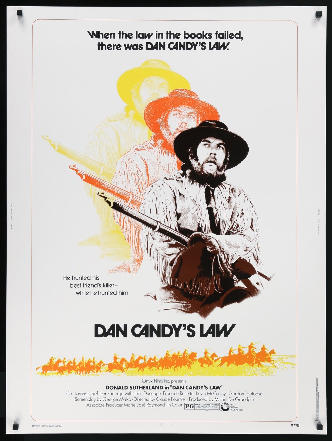 Dan Candy's Law (Alien Thunder) (1974) original movie poster for sale at Originalfilmart