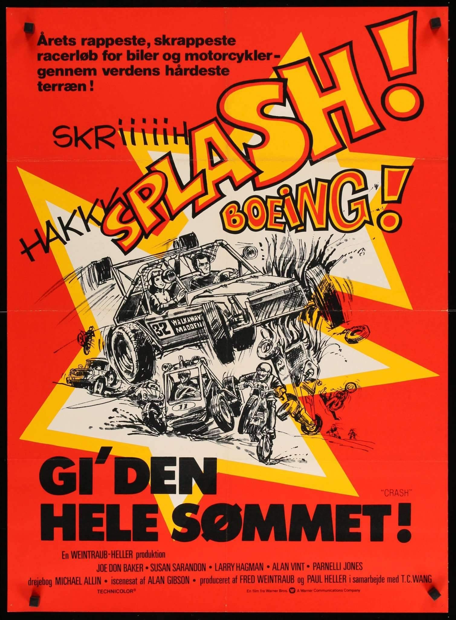 Checkered Flag or Crash (1977) original movie poster for sale at Originalfilmart