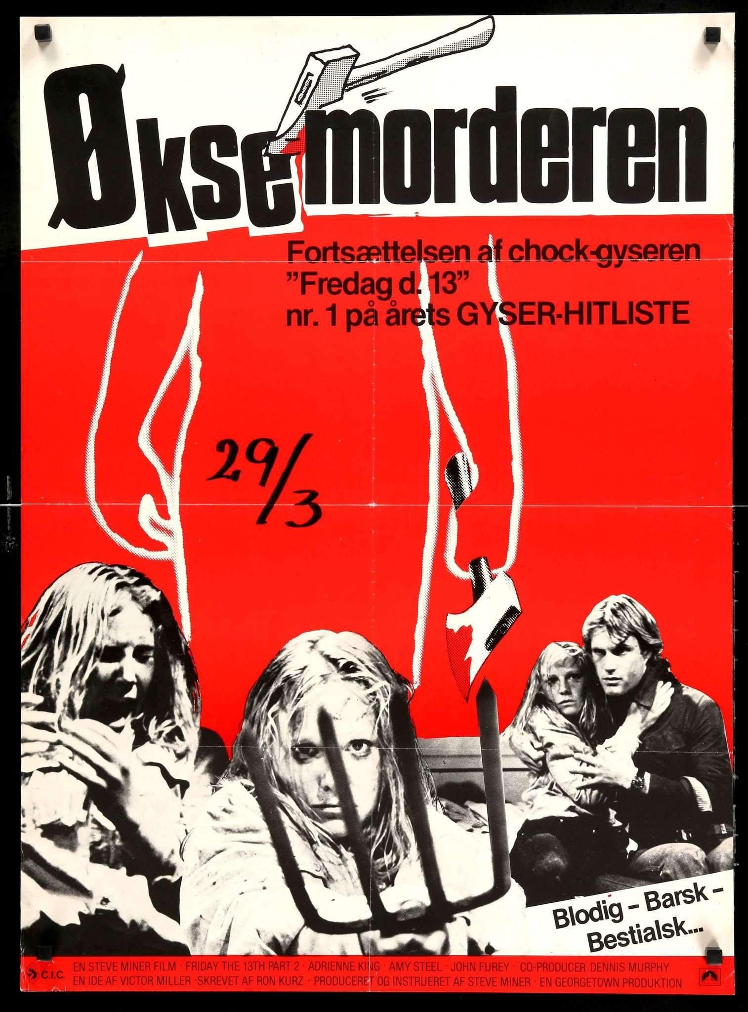 Friday the 13th Part 2 (1981) original movie poster for sale at Originalfilmart