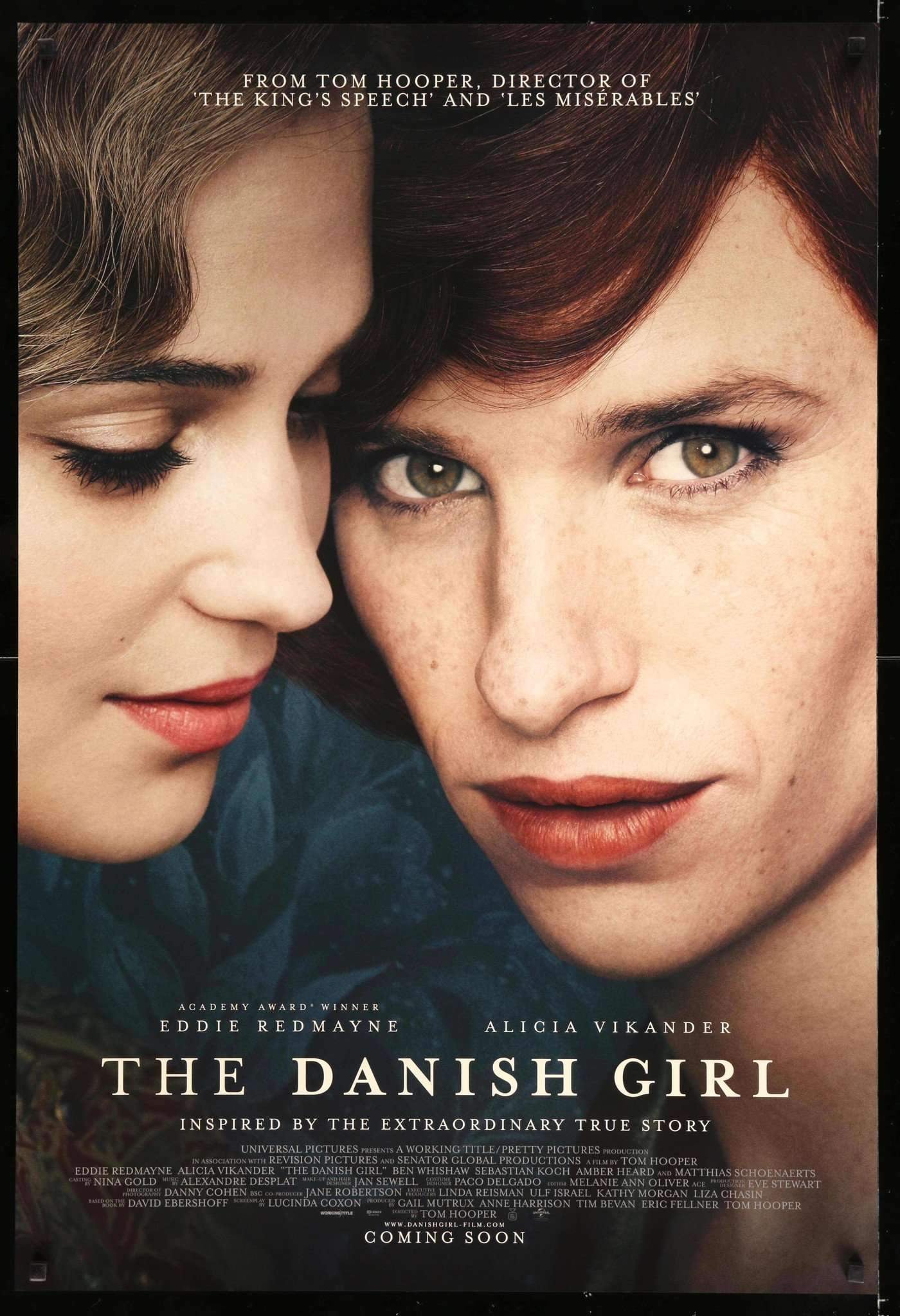 Danish Girl (2015) original movie poster for sale at Originalfilmart