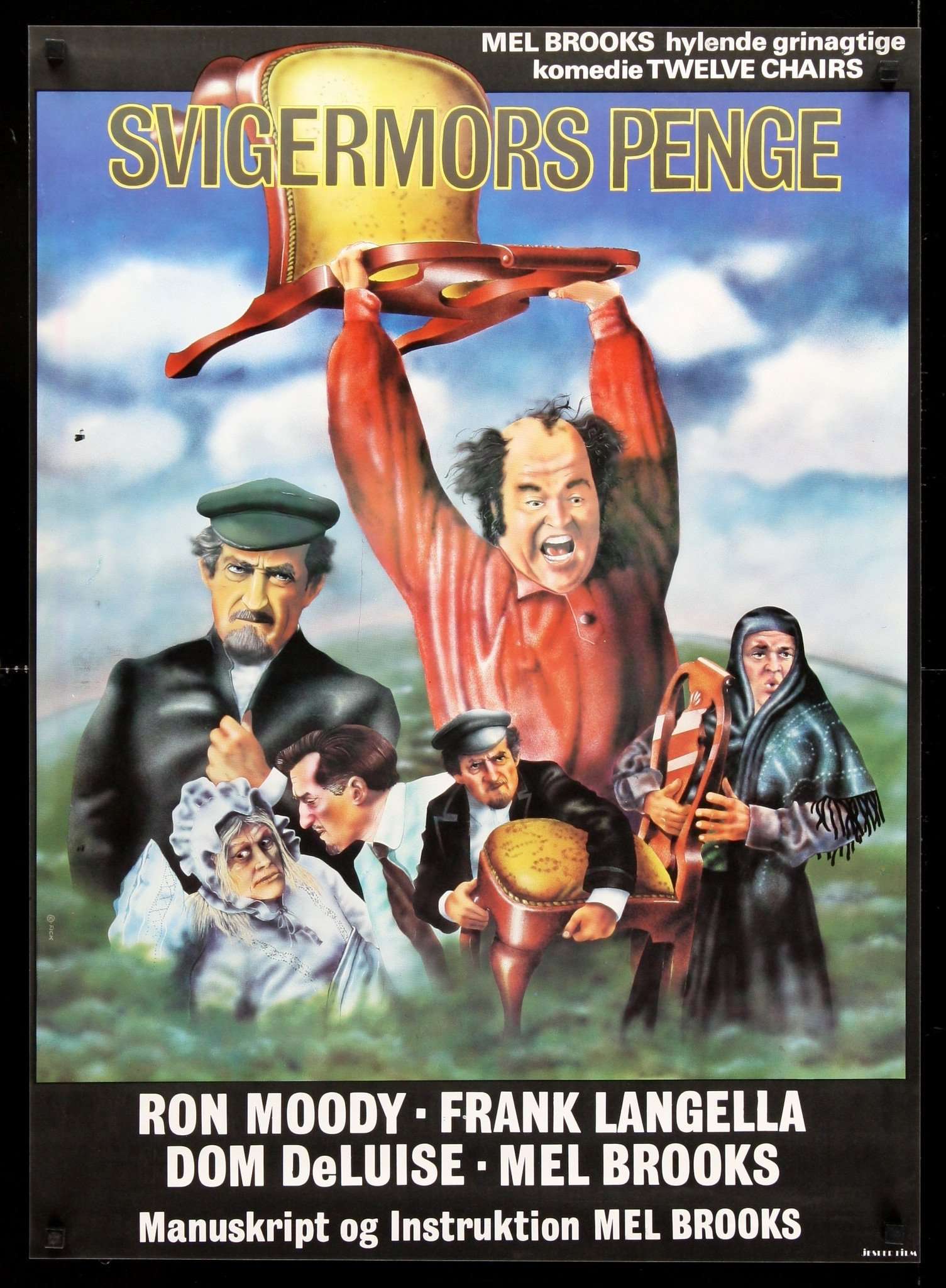 Twelve Chairs (1970) original movie poster for sale at Originalfilmart