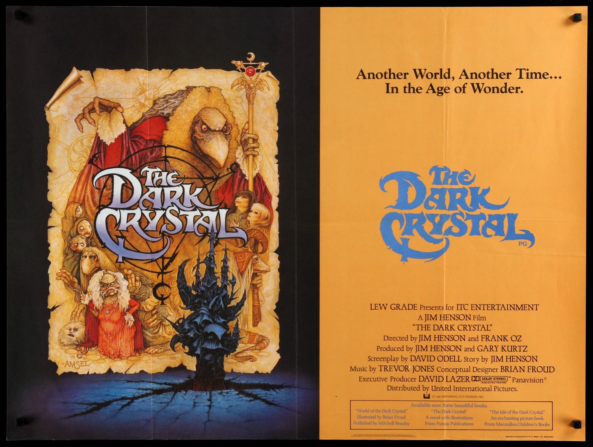 Dark Crystal (1982) original movie poster for sale at Originalfilmart