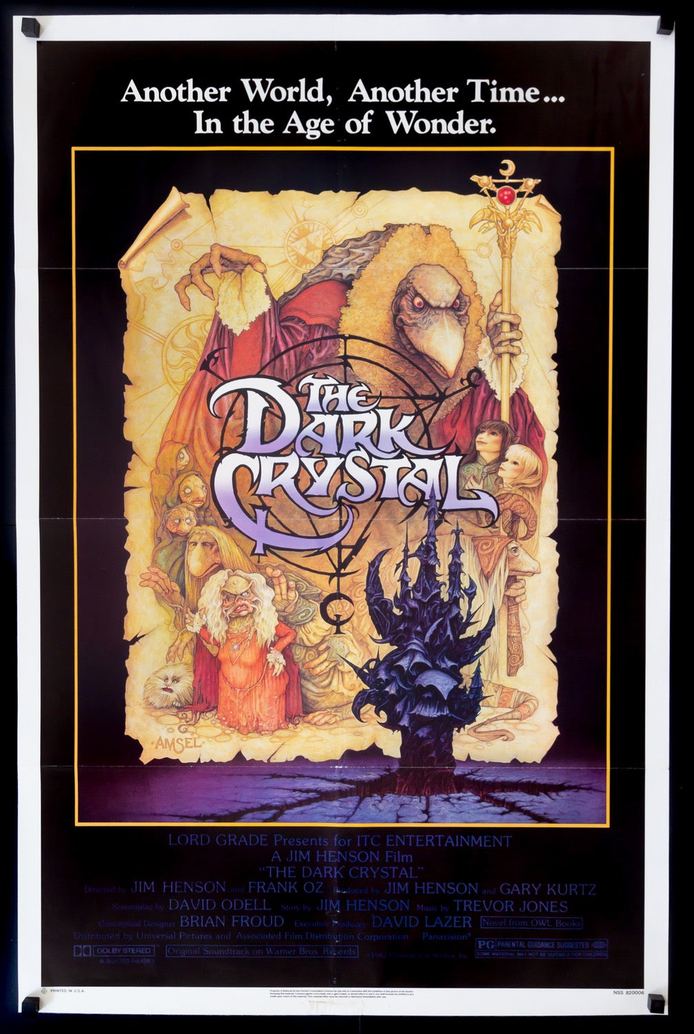Dark Crystal (1982) original movie poster for sale at Originalfilmart