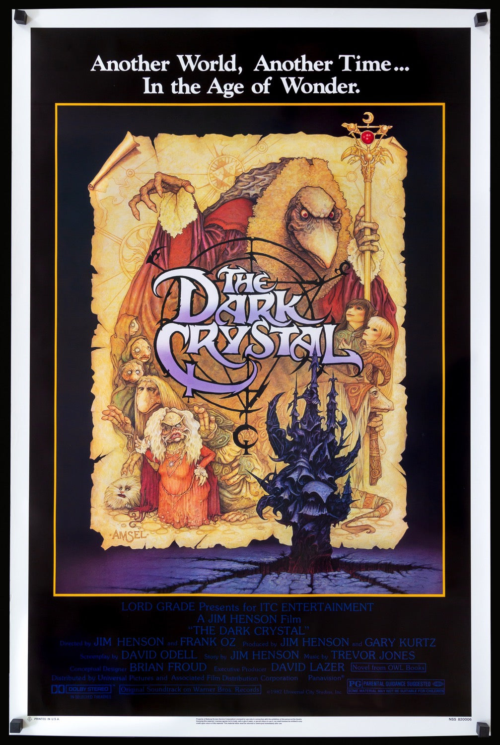 Dark Crystal (1982) original movie poster for sale at Originalfilmart