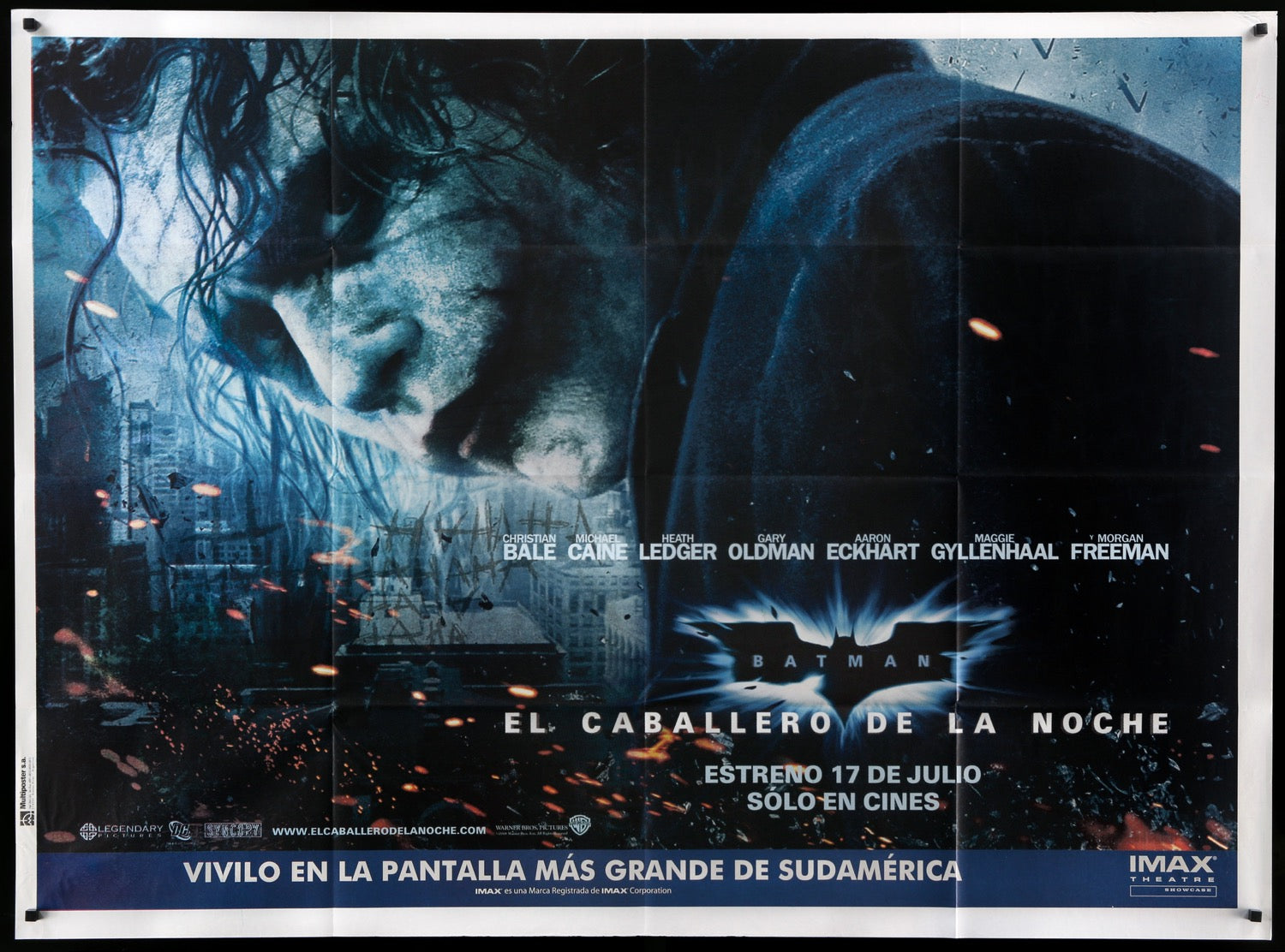 Dark Knight (2008) original movie poster for sale at Originalfilmart