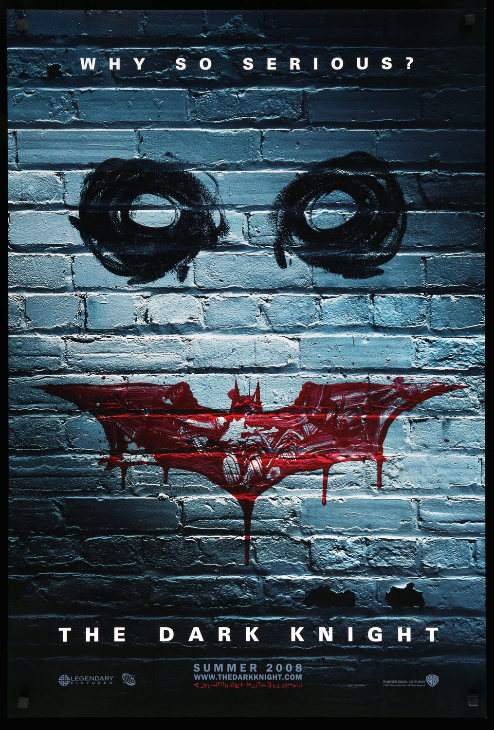Dark Knight (2008) original movie poster for sale at Originalfilmart
