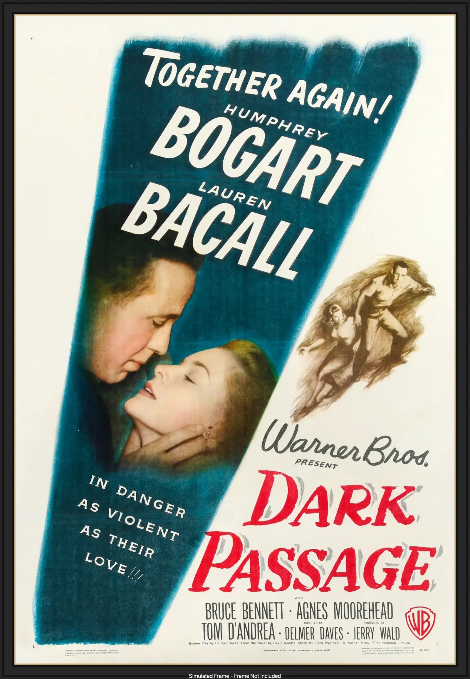 Dark Passage (1947) original movie poster for sale at Originalfilmart